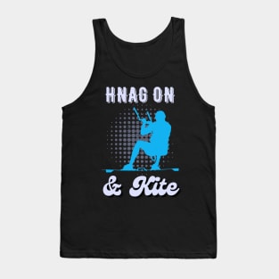 Hang On & Kite Kitesurfing Kitesurfer Tank Top